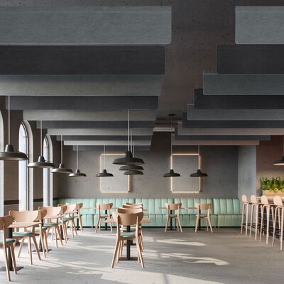 Vertex Slim Ceiling Baffle