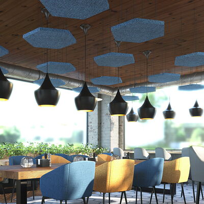 Hexagon Ceiling Clouds