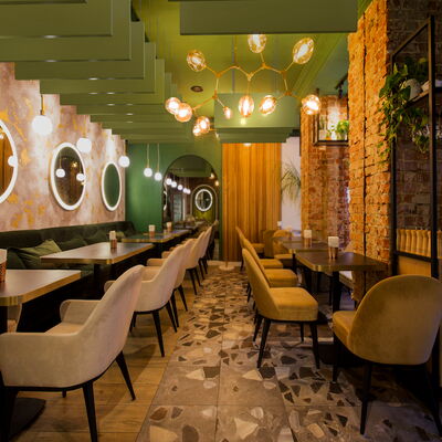 Chroma Paintable Baffle - Restaurant