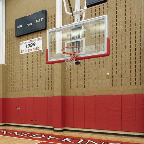 Image example of floor underlayment in an educational space