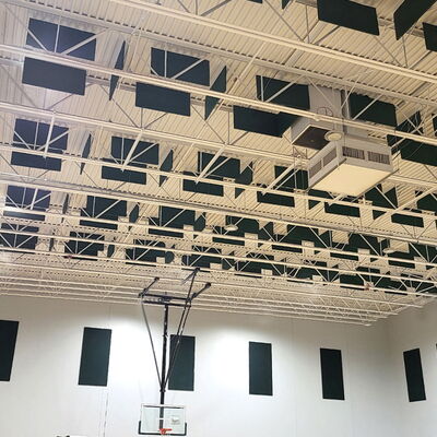 PVC Baffles in Gym
