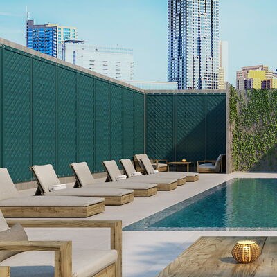 Exterior Noise Control Curtains