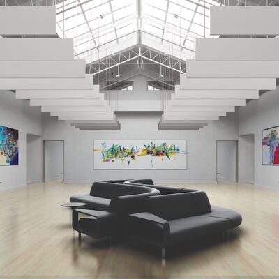 Chroma Baffles - Art Gallery
