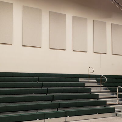 acoustical gym walls