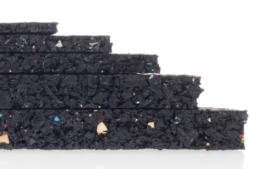 rubber underlayment thicknesses